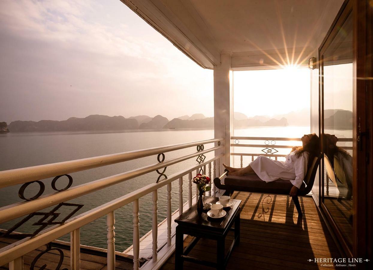 הלונג Heritage Line Violet Cruise - Halong Bay & Lan Ha Bay מראה חיצוני תמונה