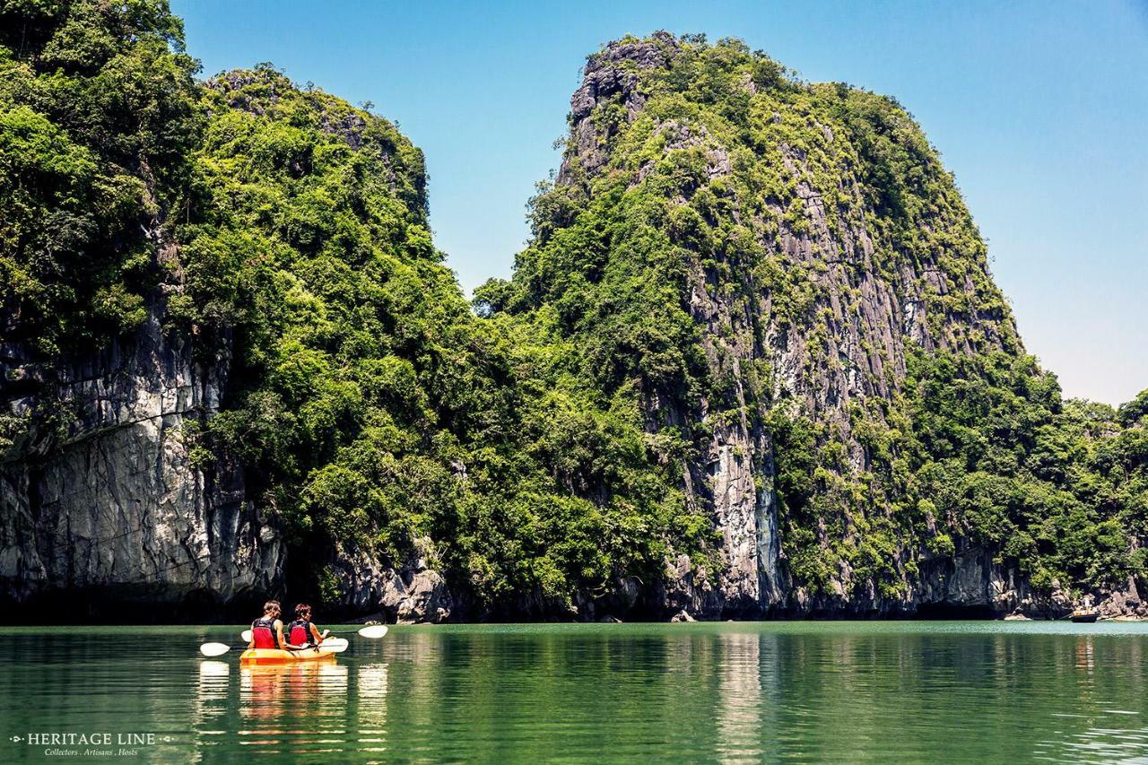 הלונג Heritage Line Violet Cruise - Halong Bay & Lan Ha Bay מראה חיצוני תמונה