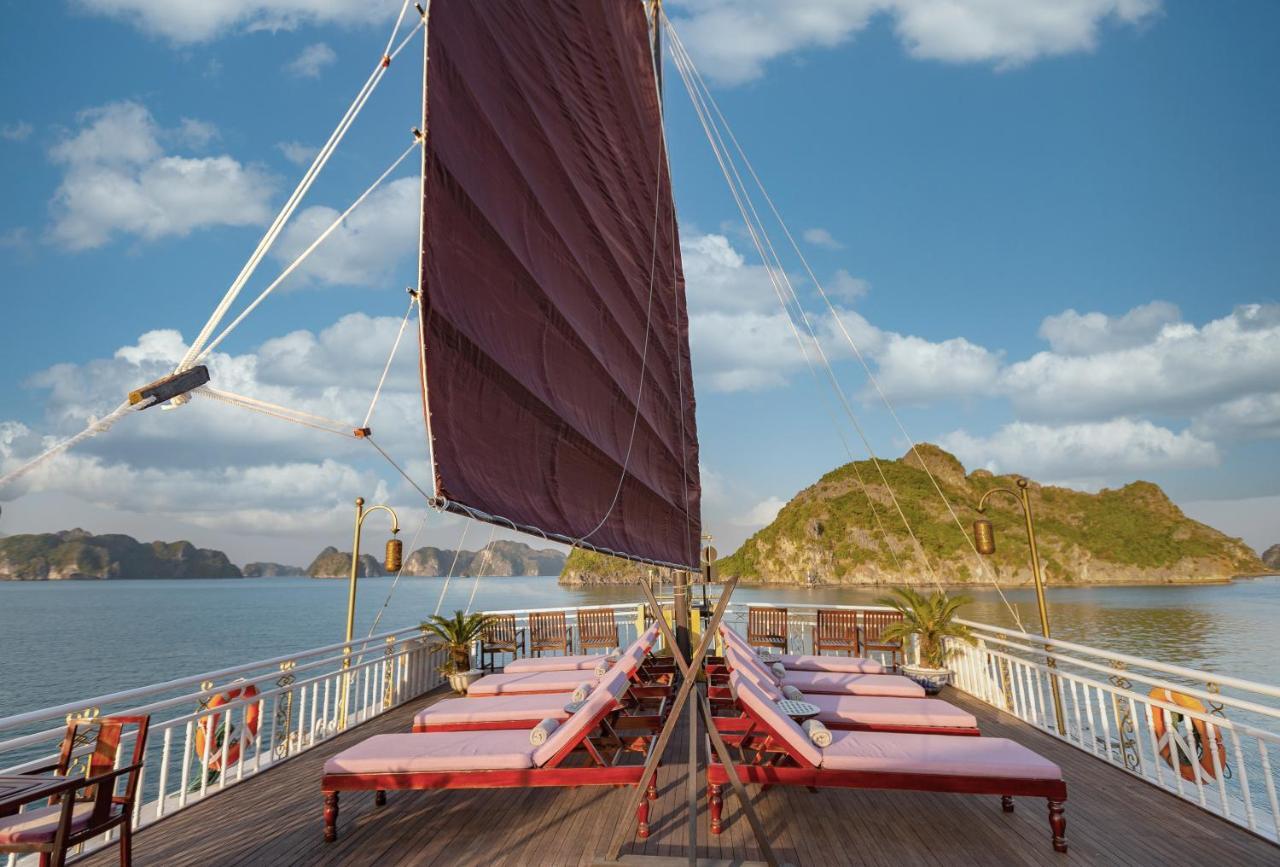 הלונג Heritage Line Violet Cruise - Halong Bay & Lan Ha Bay מראה חיצוני תמונה